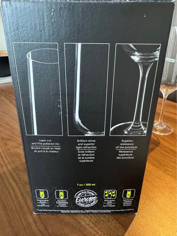 Set of 4 Champagne Flutes - photo 3