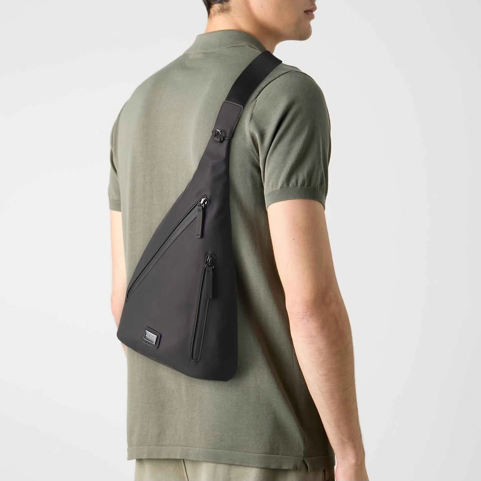 Aldo Kolby Men's Cross Body Sling Bag - Charcoal Black - photo 5