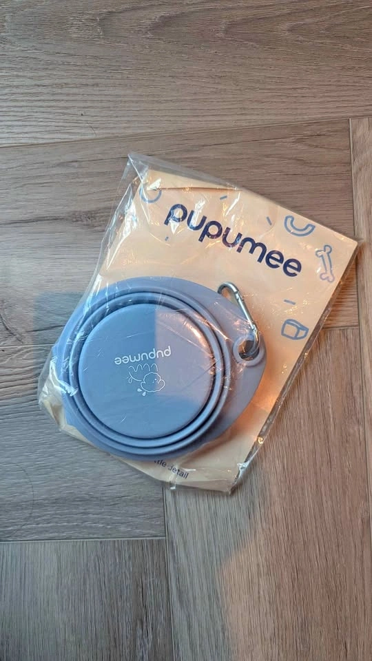 Collapsible Double Pet Travel Bowl