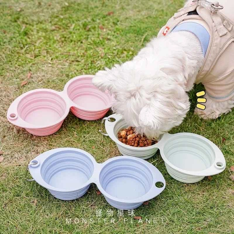 Collapsible Double Pet Travel Bowl - photo 3
