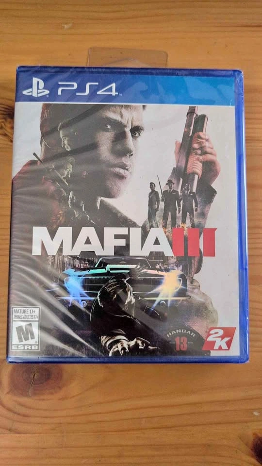 PS4 Mafia III new sealed game