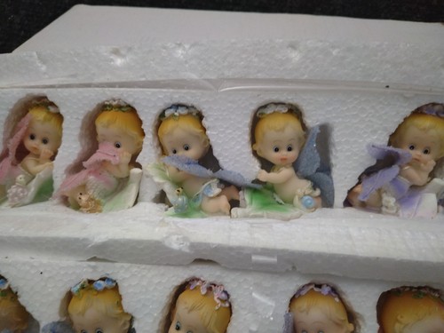 Both Sets Miniature Collectibles Figurines Small Baby Dolls - photo 2
