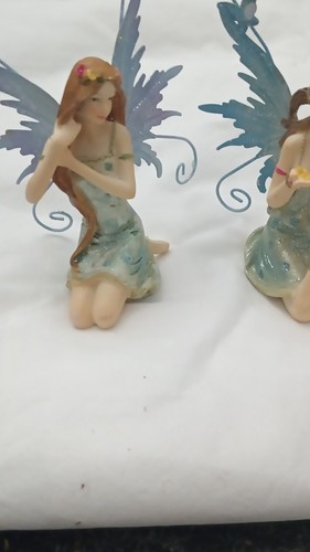 Two Set of 2 Fantasy Fairy Figurines - photo 2