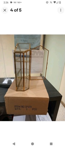 Swarovski Gold Plated Glass Vitrine - photo 2
