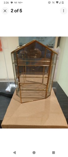 Swarovski Gold Plated Glass Vitrine - photo 4