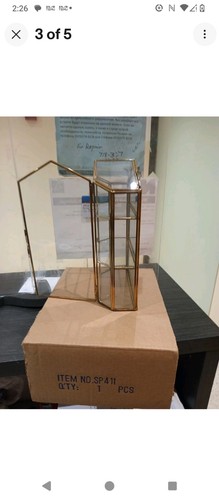 Swarovski Gold Plated Glass Vitrine - photo 5