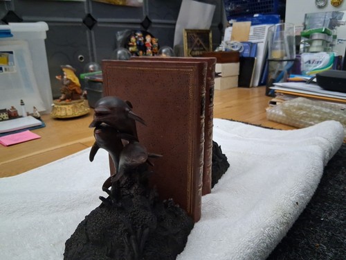 Dolphin Bookends Bronze-finished Brass P8057A SERIES - photo 2