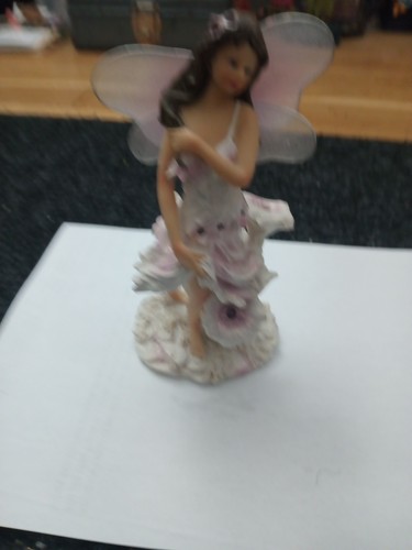 Flower Fairies With Net Wings Beautiful Pink Girl - photo 2
