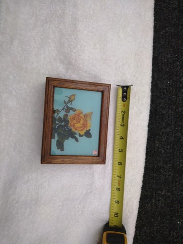 wood jewelry box vintage