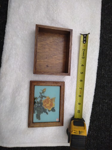 wood jewelry box vintage - photo 2