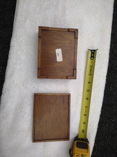 wood jewelry box vintage - photo 3