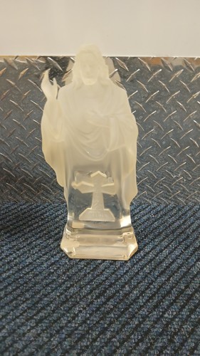 Baccarat Crystal Religious Statue / Holy Water Font - photo 4