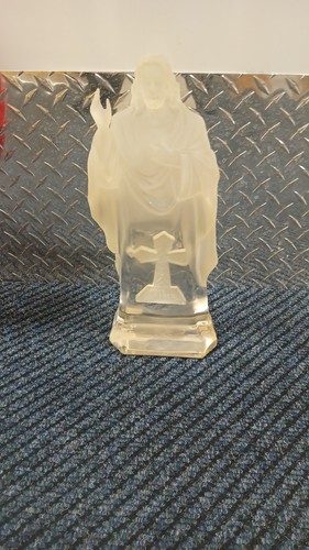 Baccarat Crystal Religious Statue / Holy Water Font - photo 5