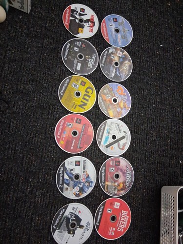 12 Playstation 2 Games