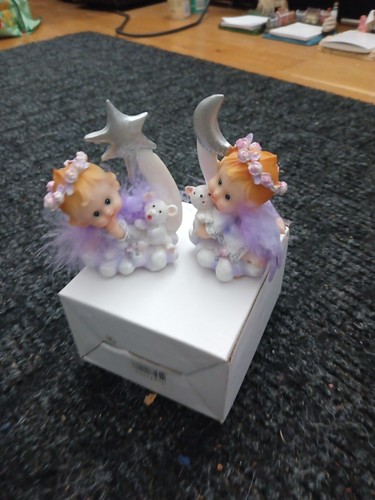 2 Sets Of Baby Angel Figurines Item #P4240