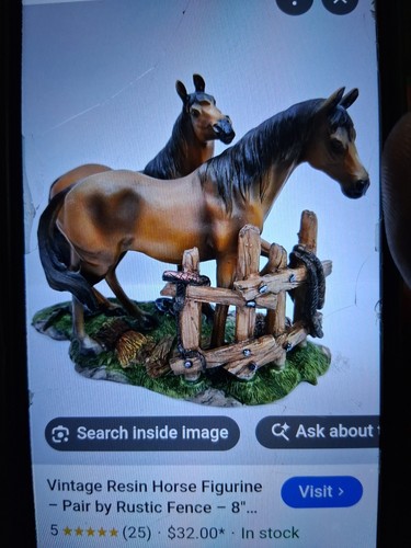 Vintage Horses Figurines PS062 SERIES - photo 3