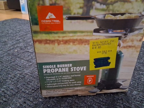Ozark Trail Single Burner Backpacking Propane Stove - NEW - photo 4