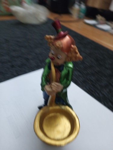 Two Vintage Collectible Clown Figurine - photo 2