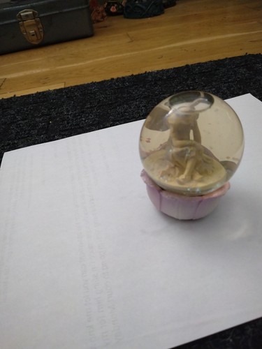 Three Decorative Snow Globe Angels - photo 2