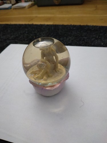 Three Decorative Snow Globe Angels - photo 4