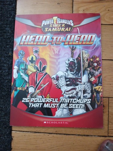 Power Rangers Super Samurai Head to Head 26 Matchups Paperback 2