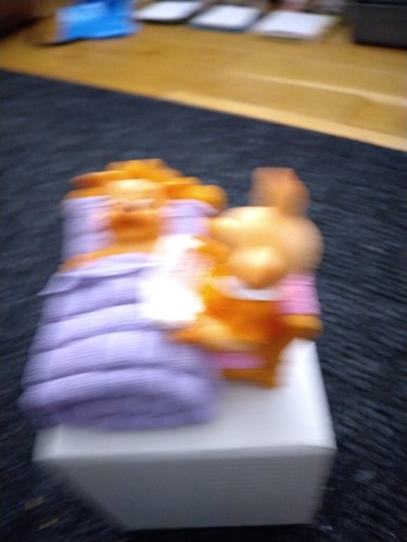 PINK FIGURINE BANK PURPLE # P8450 SERIES - photo 4