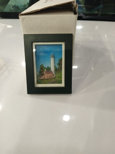 Six Pcs Framed Miniature 3D refrigerator magnets - photo 3