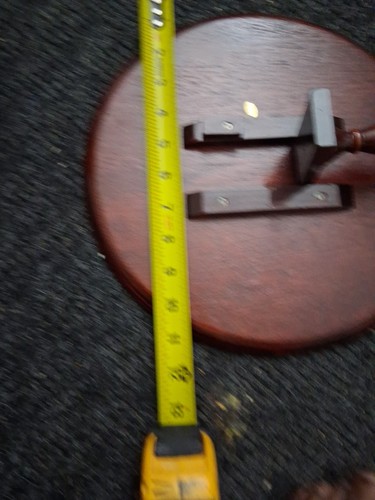 Tripod Wooden Antique Pedestal Plant Stand - photo 4