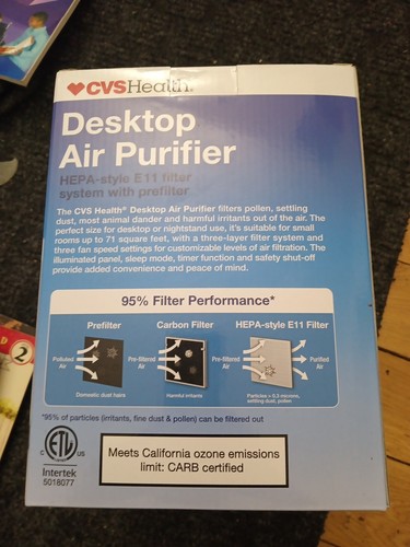 Desktop Air Purifier - photo 3