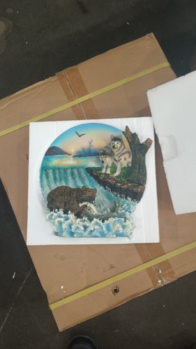Bear 3d Plate