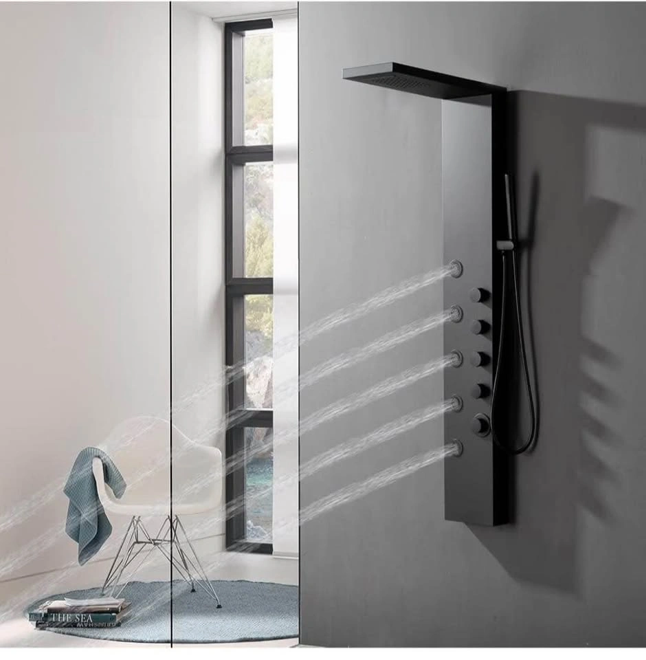 Brand new Matte Black Shower Panel System - photo 5