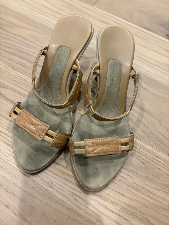 Size 6 Italian Leather Sandals