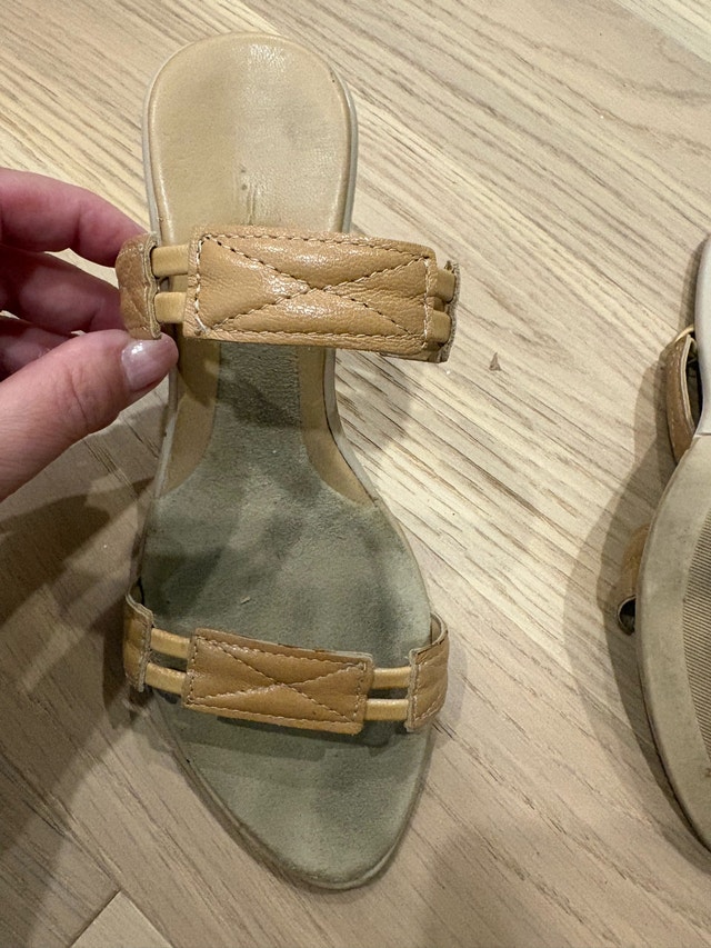 Size 6 Italian Leather Sandals - photo 4