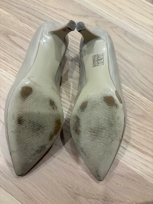 Size 6 Nine West Nude Heel - photo 4