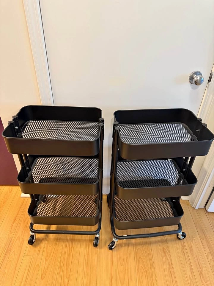 IKEA utility cart on wheels