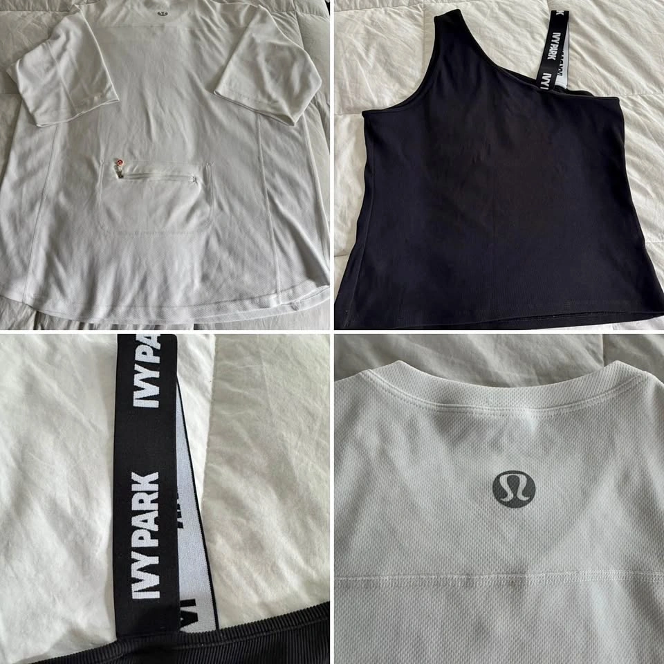 Ladies Size XL Lululemon/ IVY Park Clothing Lot