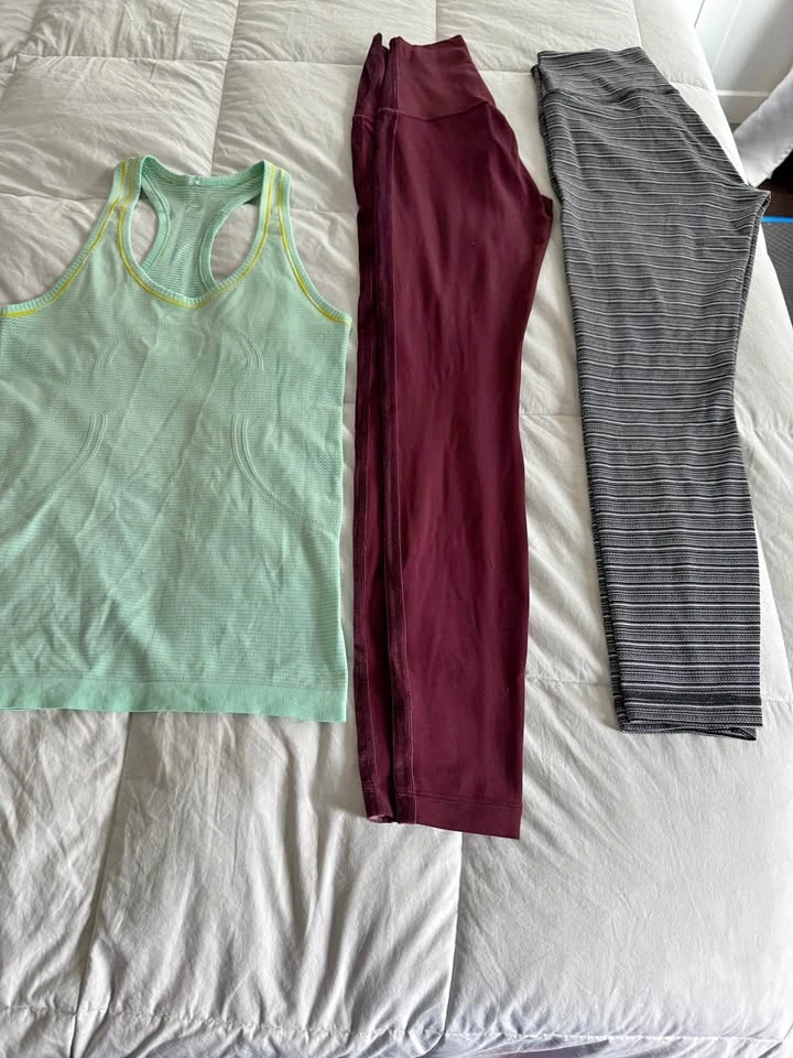 Lululemon Size 4 Clothing Lot $60 for all 3 items
