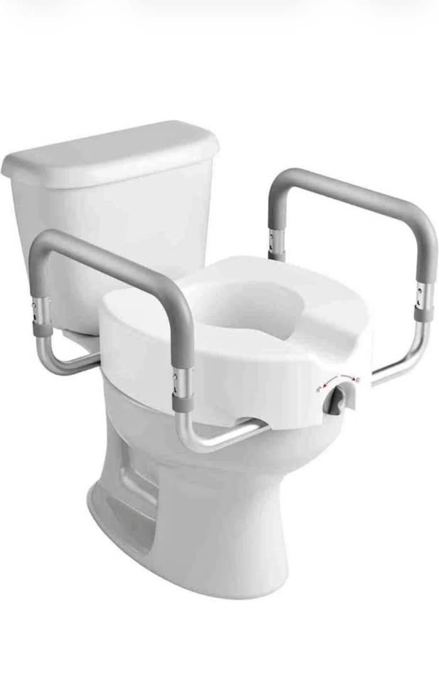 Brand New 5” Toilet Seat Riser with Handles