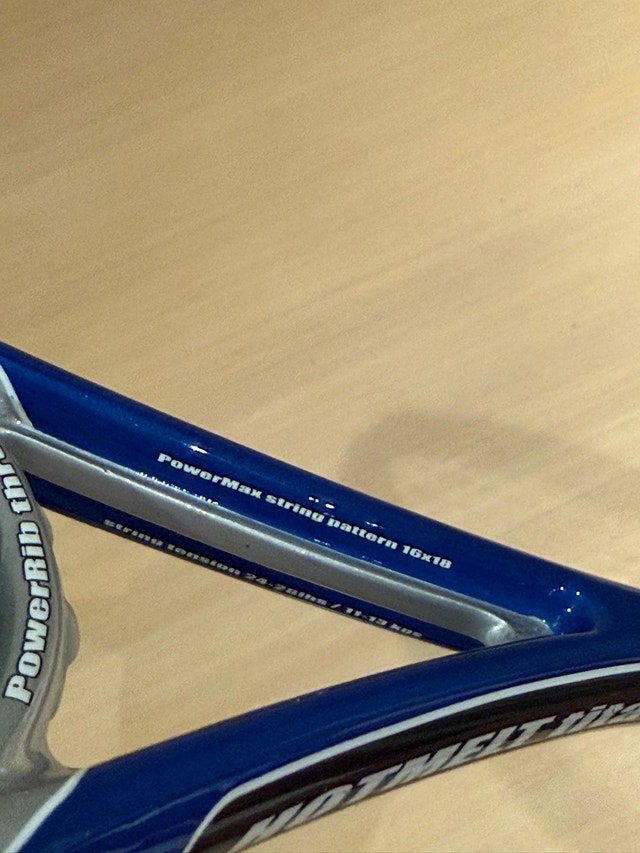 Dunlop Hotmelt Titanium Squash Racket Racquet - New Grip - photo 2