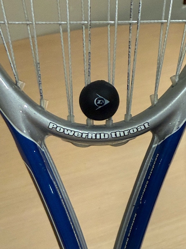 Dunlop Hotmelt Titanium Squash Racket Racquet - New Grip - photo 4