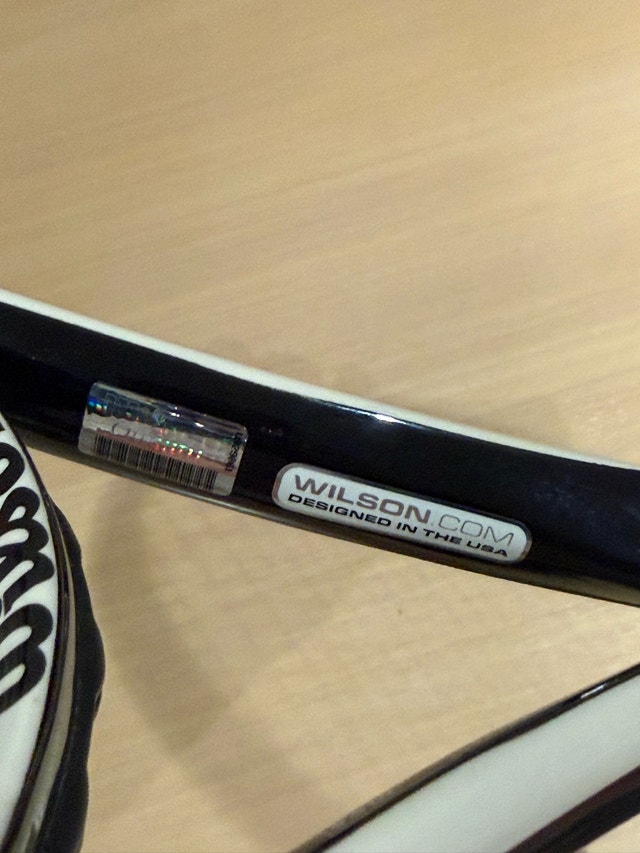 Wilson K Factor Tennis Racket Racquet - New Grip - photo 5