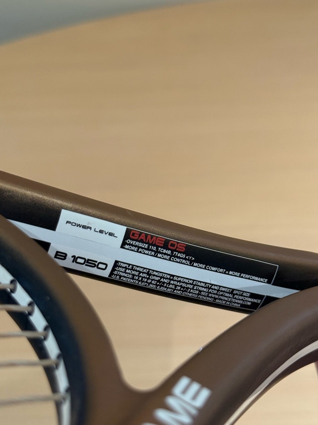 Prince Triple Threat Game OS Tennis Racket - New Grip - photo 4