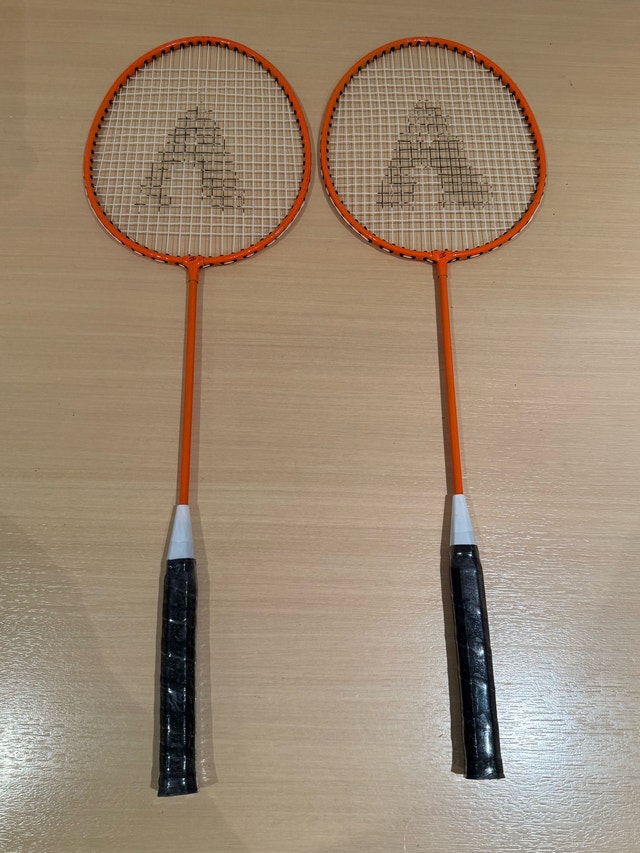 Set of 2 Artengo Badminton Rackets Racquets