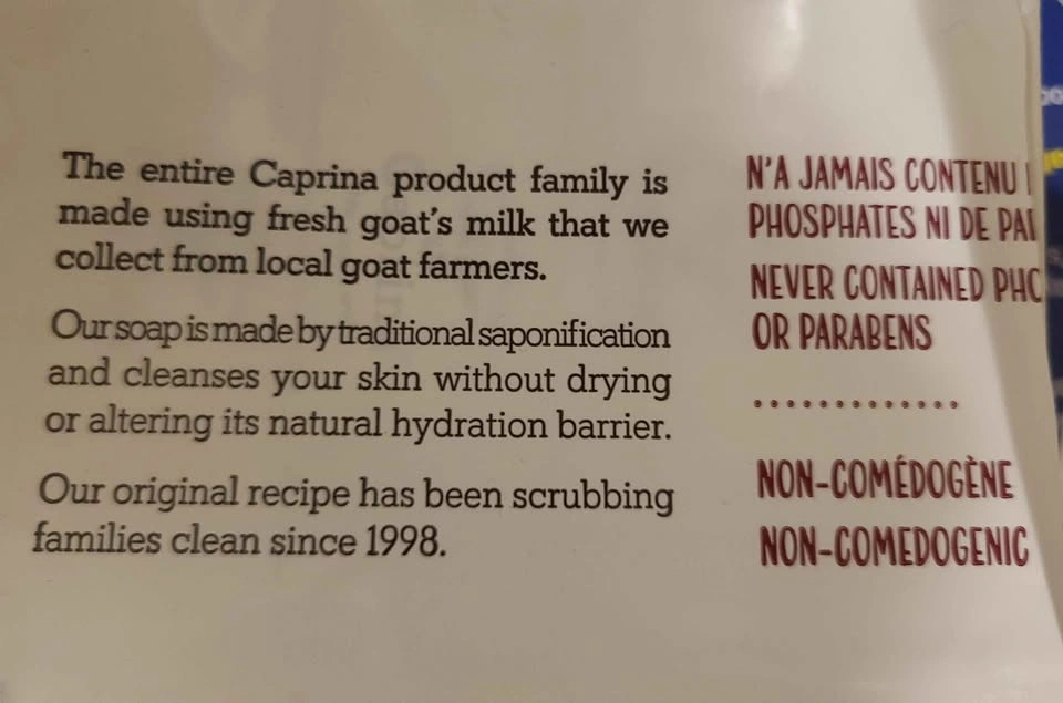 New Caprina Goat Milk Soap Bars ( Ontario Made ) - photo 3