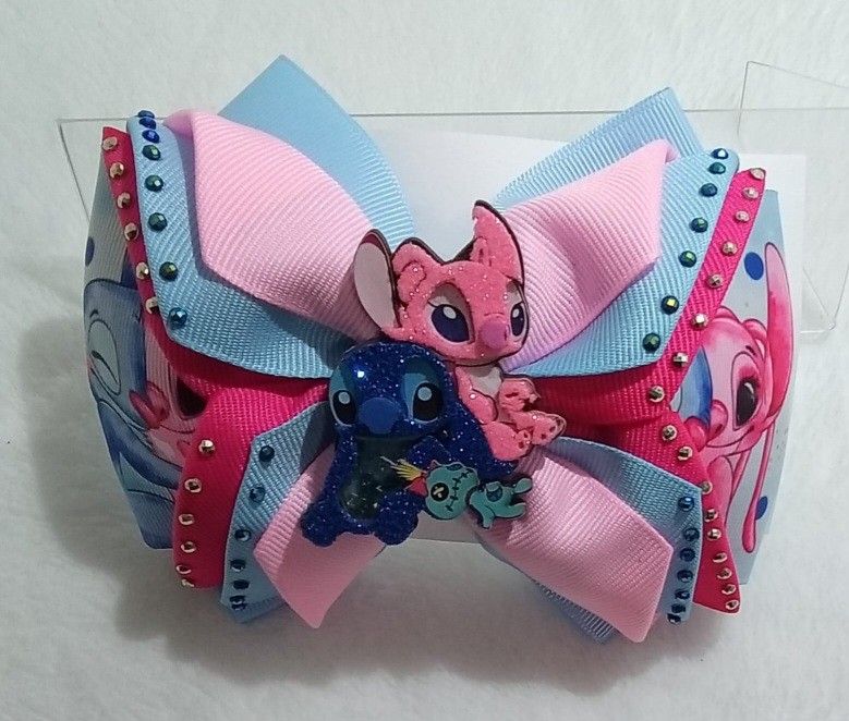 Hair Bow, Stitch Hair Bow - photo 2