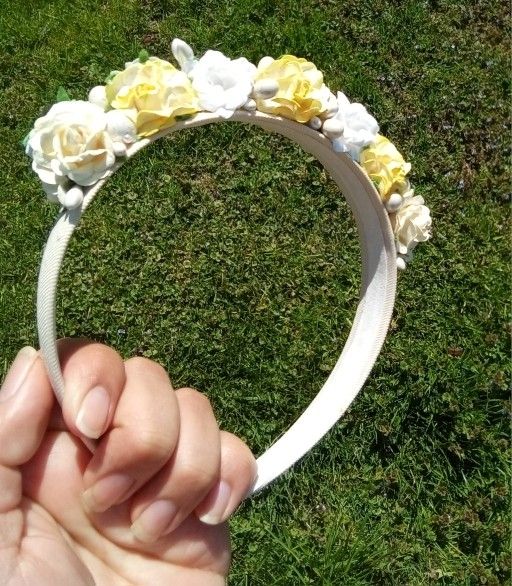 Flower Decorated Headband