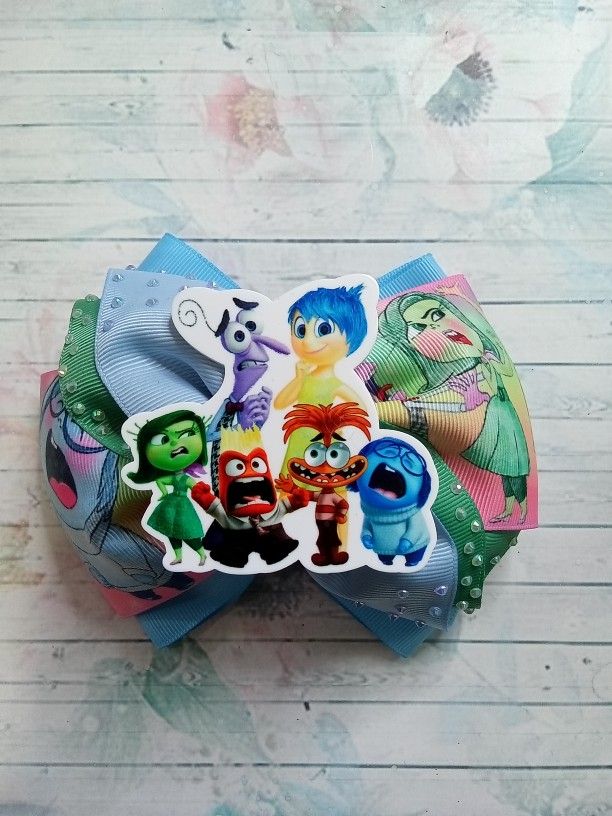 Inside Out 2 Hair Bows