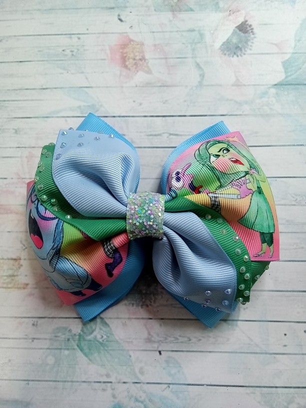Inside Out 2 Hair Bows - photo 2