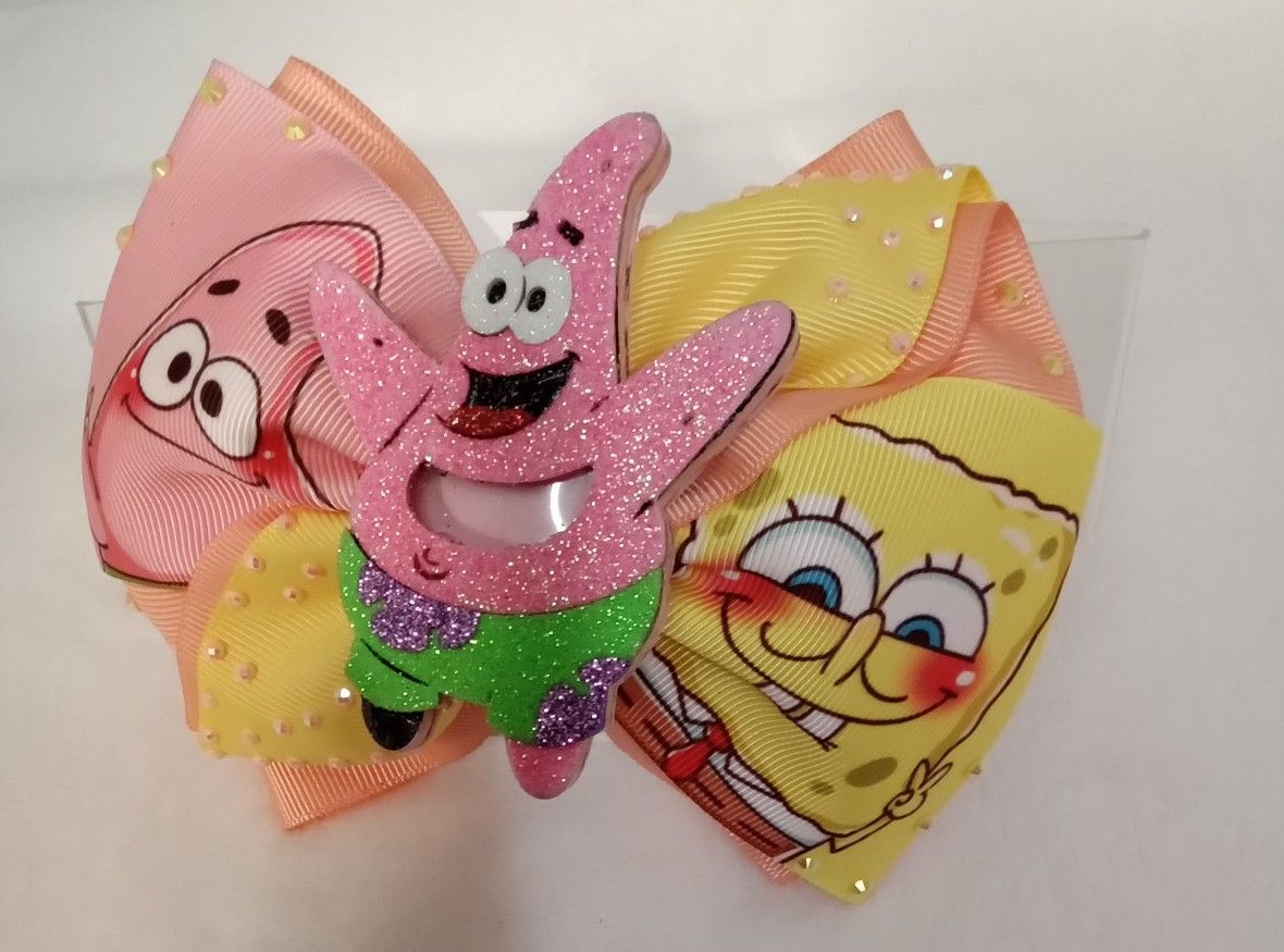 Bob Sponge Hair Bow - photo 2