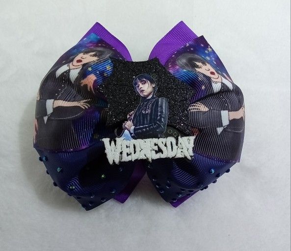 Wednesday Hair Bow
